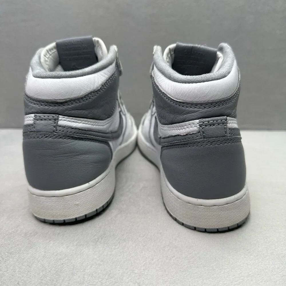 Womens 6.5 / 5Y‎ Nike Air Jordan 1 Retro High OG Stealth White 575441-180